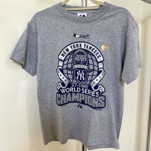 Vintage Majestic New York Yankees 2009 World Series T-Shirt Never Worn, Size L